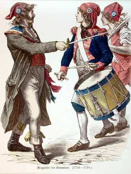 Revolucionarios o Tercer Estado (Francia,1792).