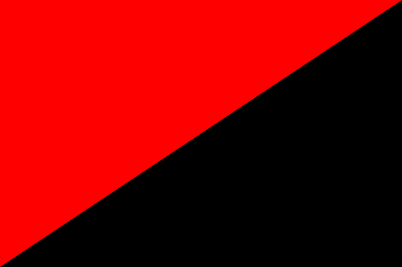 bandera del anarcosindicalismo