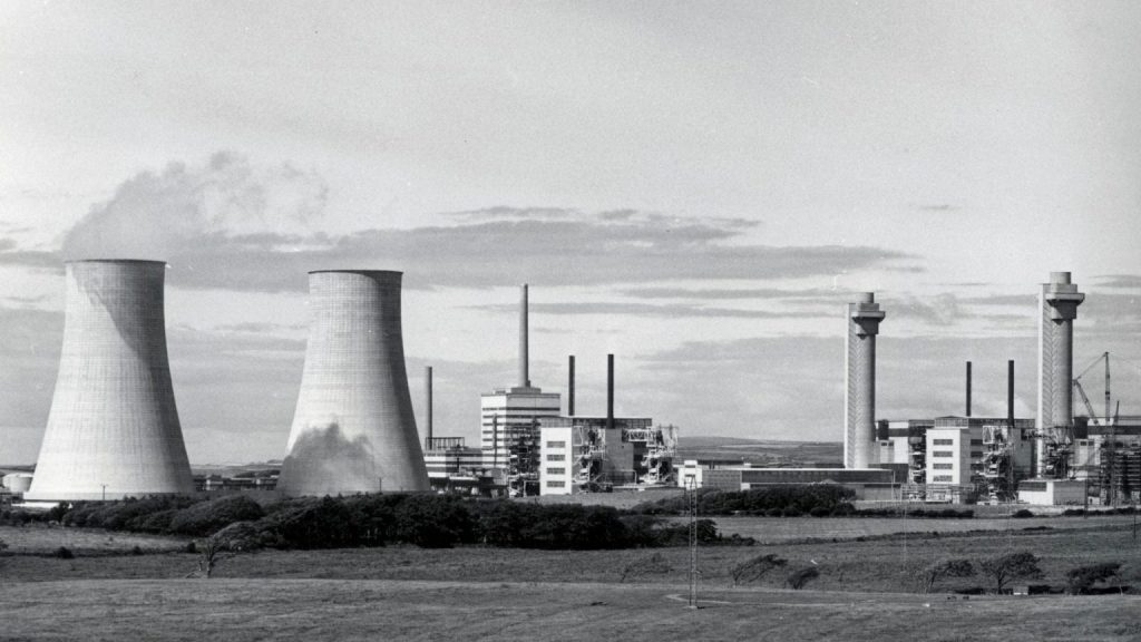 la primera planta de energía nuclear del mundo.