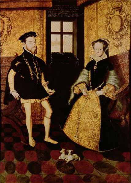 Felipe II de España y María I de Inglaterra