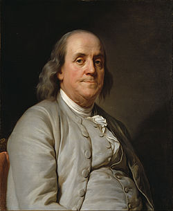 Retrato de Benjamin Franklin